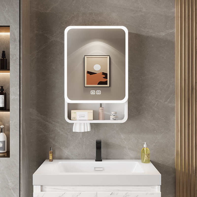 Home Bathroom Cabinets - Organizer Mirror Bathroom Cabinet Storage Shelves