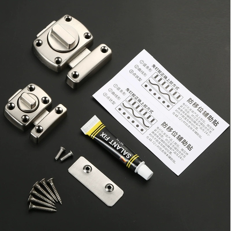 Home Hardware Bathroom Accessories - Home Security Latch Double Sided Cabinet