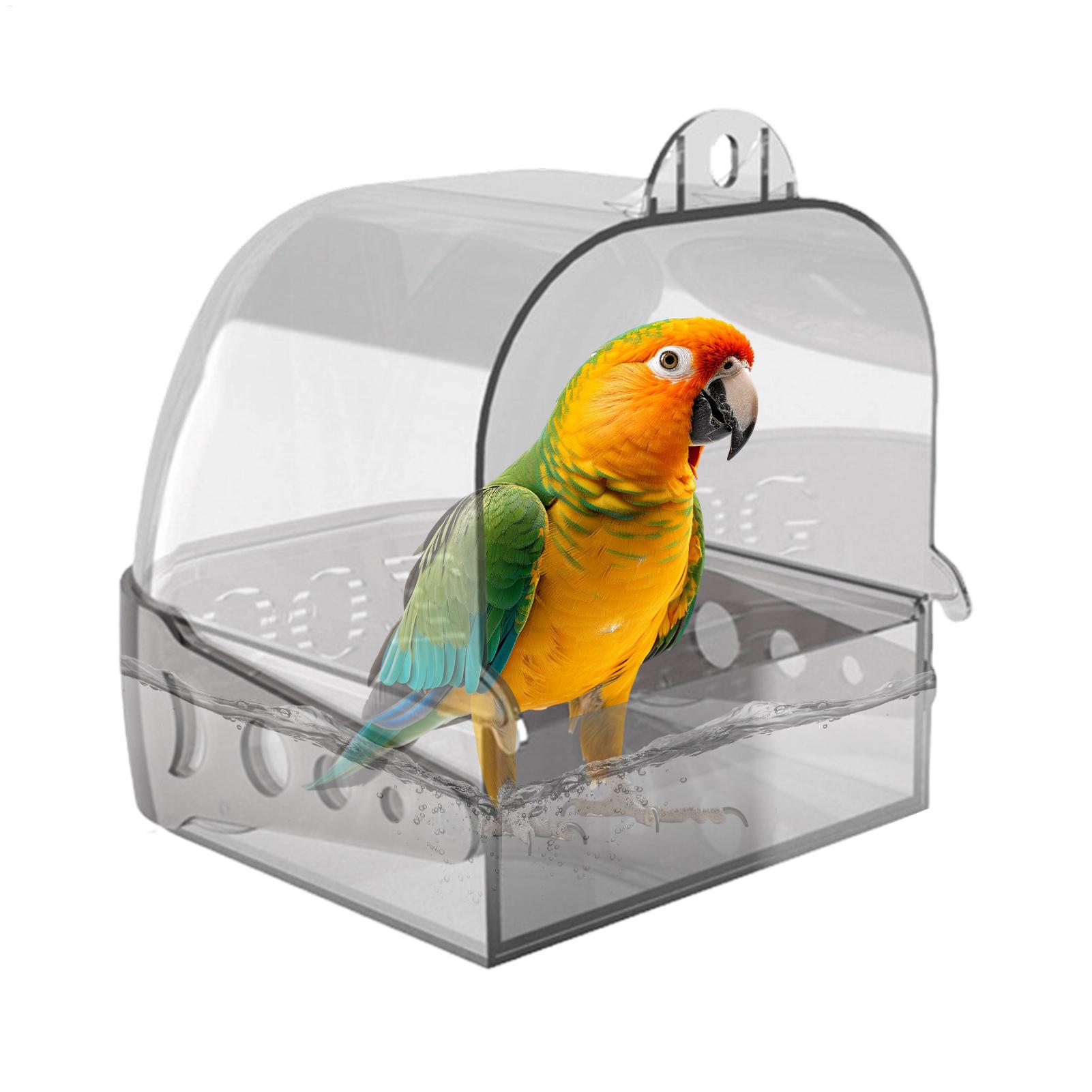 Home Bath - Bird Cage Bath Hangable Detachable Portable