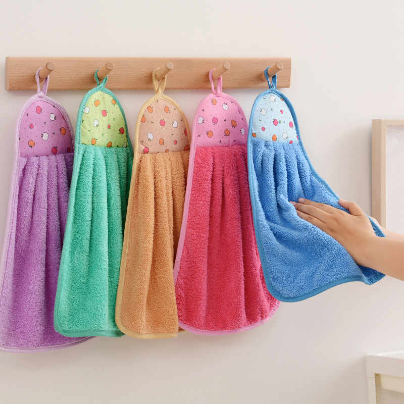 Home Bathroom With Sauna - 4pcs Small Hand Towels for Kitchen
