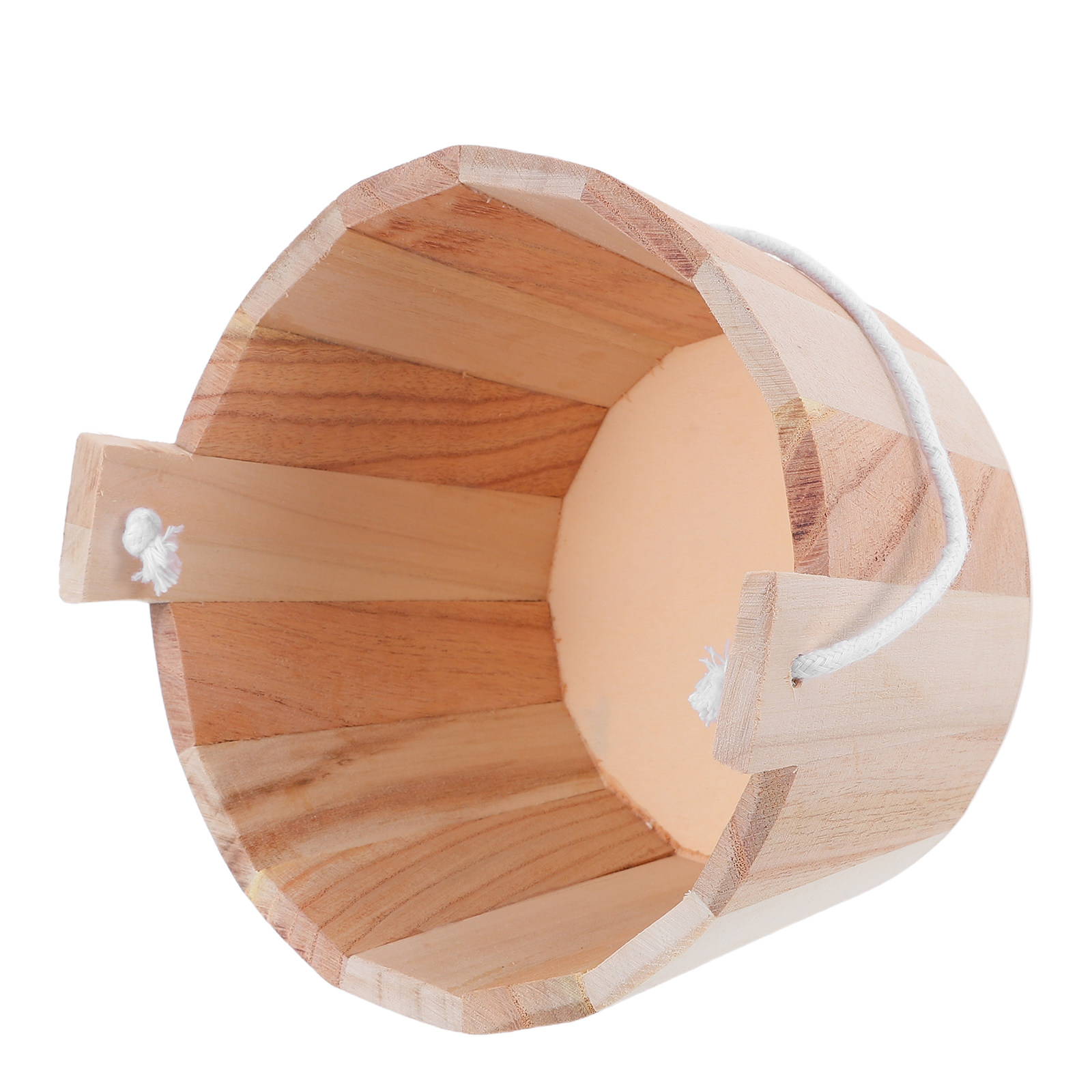 Home Bathroom With Sauna - Premium Natural Wood Sauna Bucket Handmade