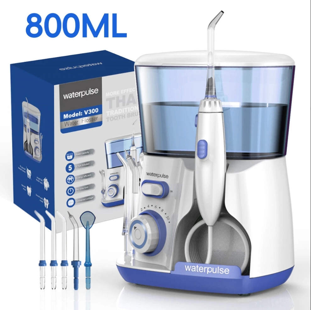 Home Bathroom Cleaning Machine - Waterpulse V300 800ml Electric Water Flosser