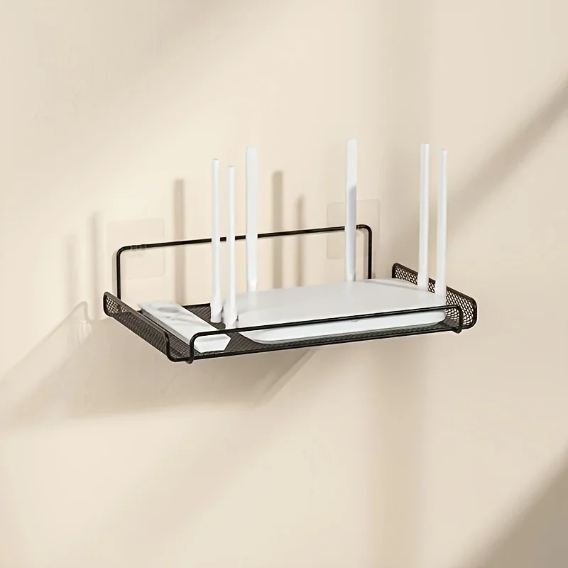 Home Bathroom Shelf - Stainless Steel Router Shelf No Drill