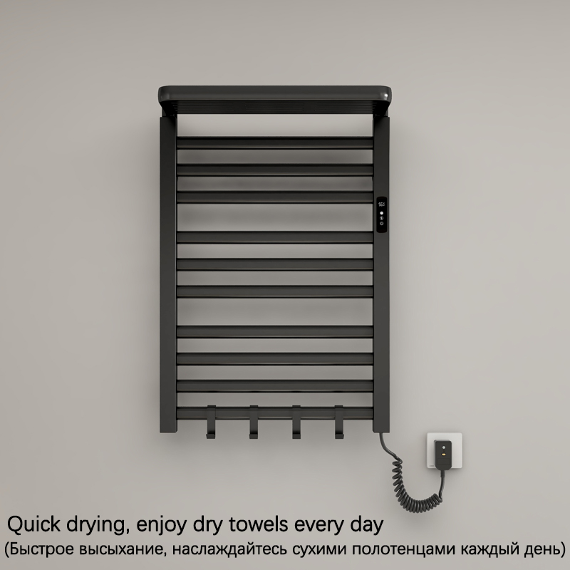Bathroom Electric Heated Towel - Home Bathroom Shelf review and price