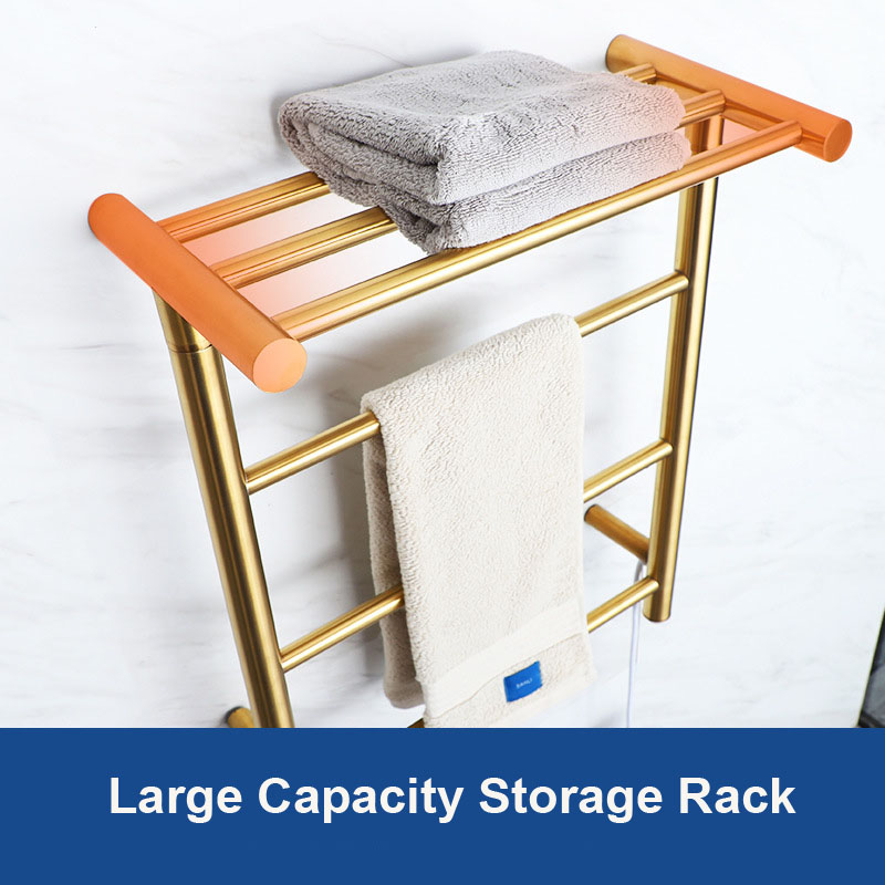 2026 New Gold Wall-Mounted Ele - Home Bathroom Shelf review and price