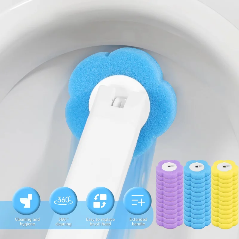 12/18Pcs Toilet Brush With Dis - Home Bathroom Upgrades review and price
