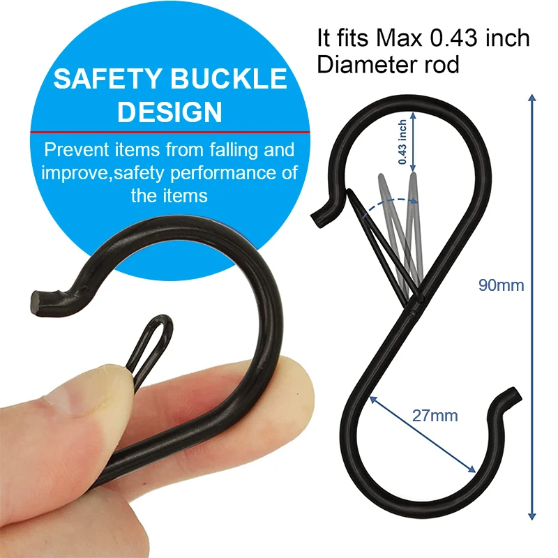 10 /100pcs Metal Hanging Hooks - Home Bathroom Shelf review and price