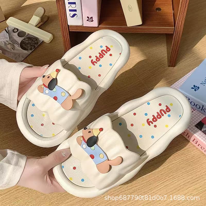 Cartoon Hot Dog Slippers for W - Home Bath review and price