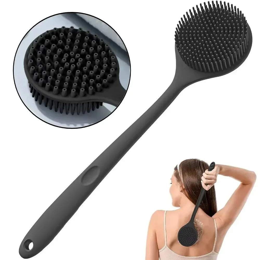 Silicone Long Handle Shower Br - Home Bathroom Cleaning Machine review and price