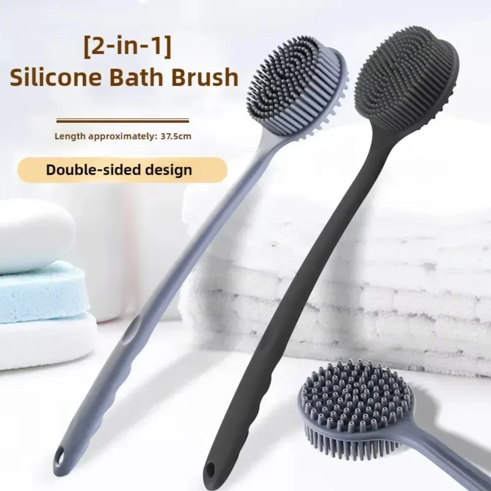 Silicone Long Handle Shower Br - Home Bathroom Cleaning Machine review and price