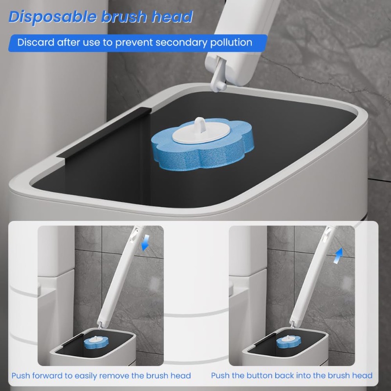 Toilet Brush with Disposable R - Home Bathroom Upgrades review and price