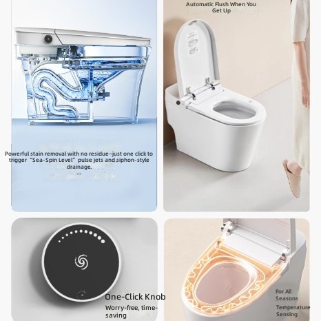Heated Smart Toilet Seat, Auto - Home Bathroom Upgrades review and price