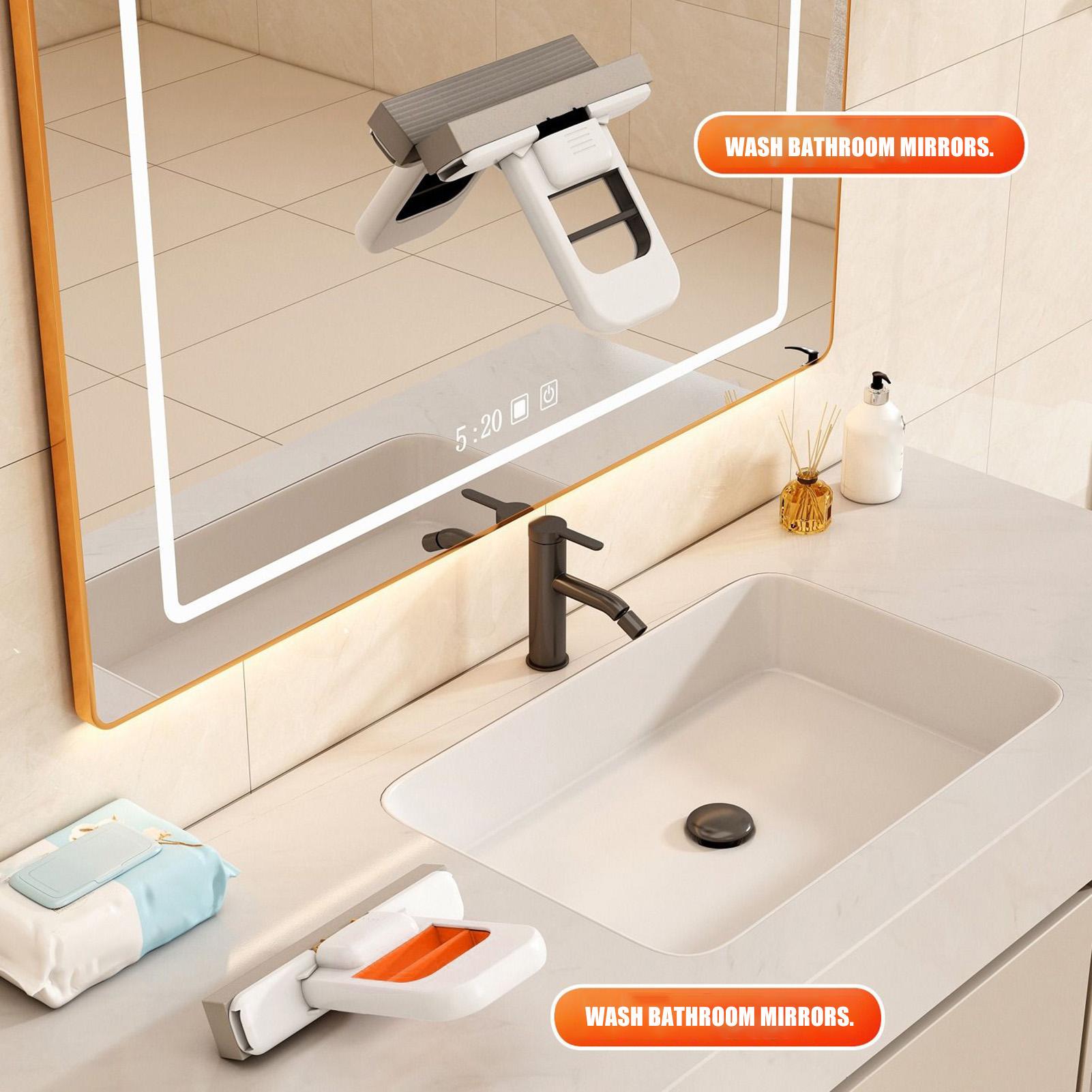 Self-Squeezing Desktop Mop Han - Home Bathroom Cleaning Machine review and price