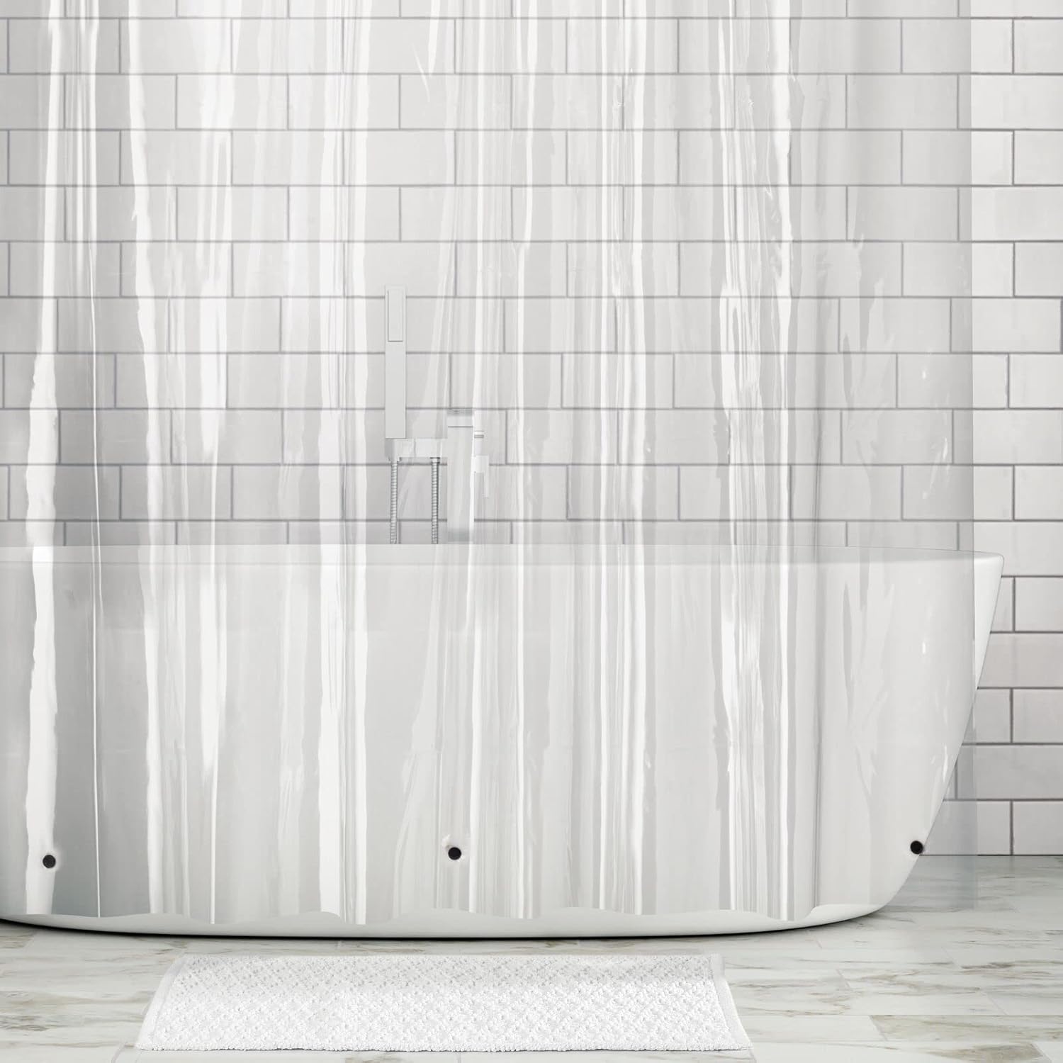 1pc Clear Shower Curtain Liner - Shower Curtain Liner review and price