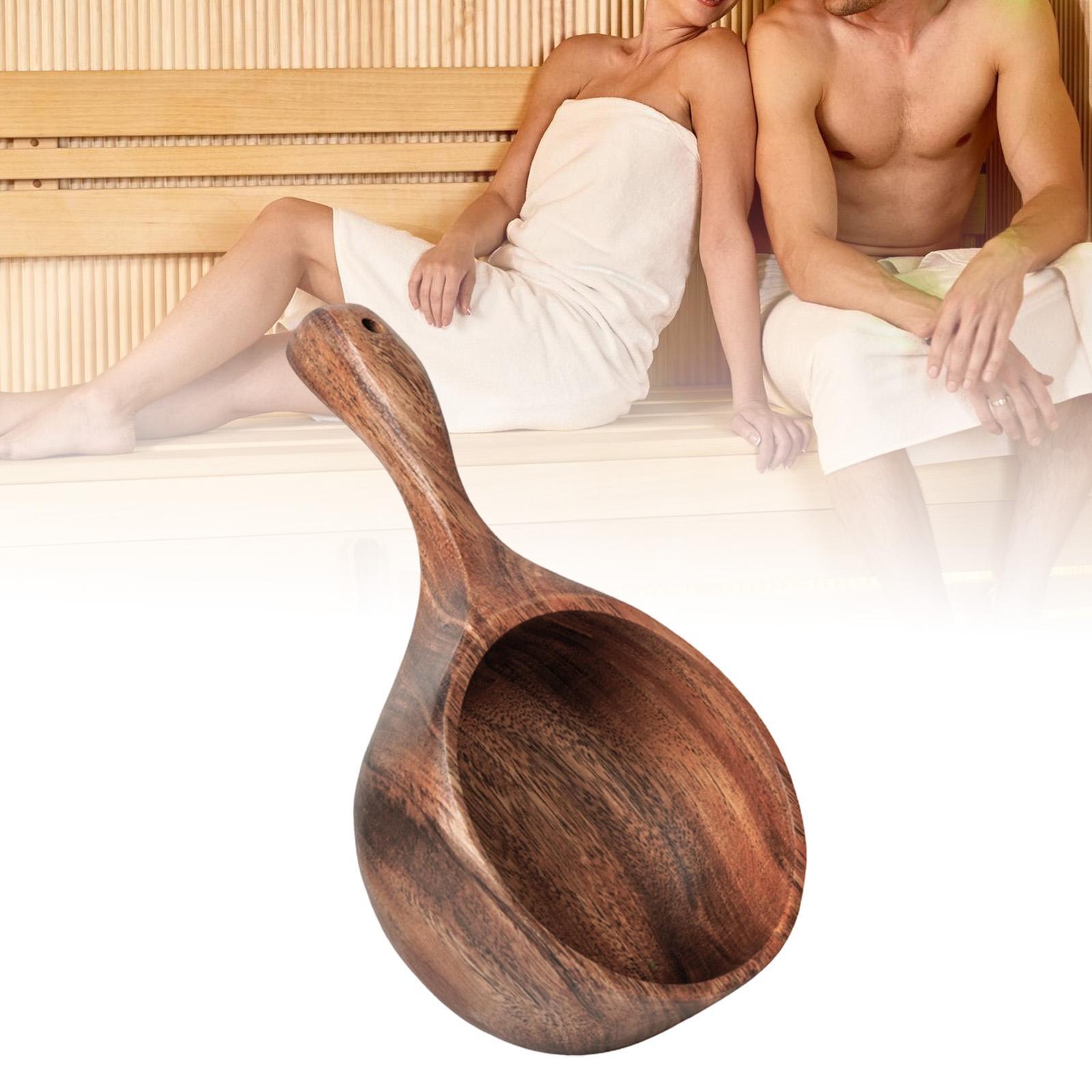 Wooden Sauna Ladle,Household U - Home Bathroom With Sauna review and price