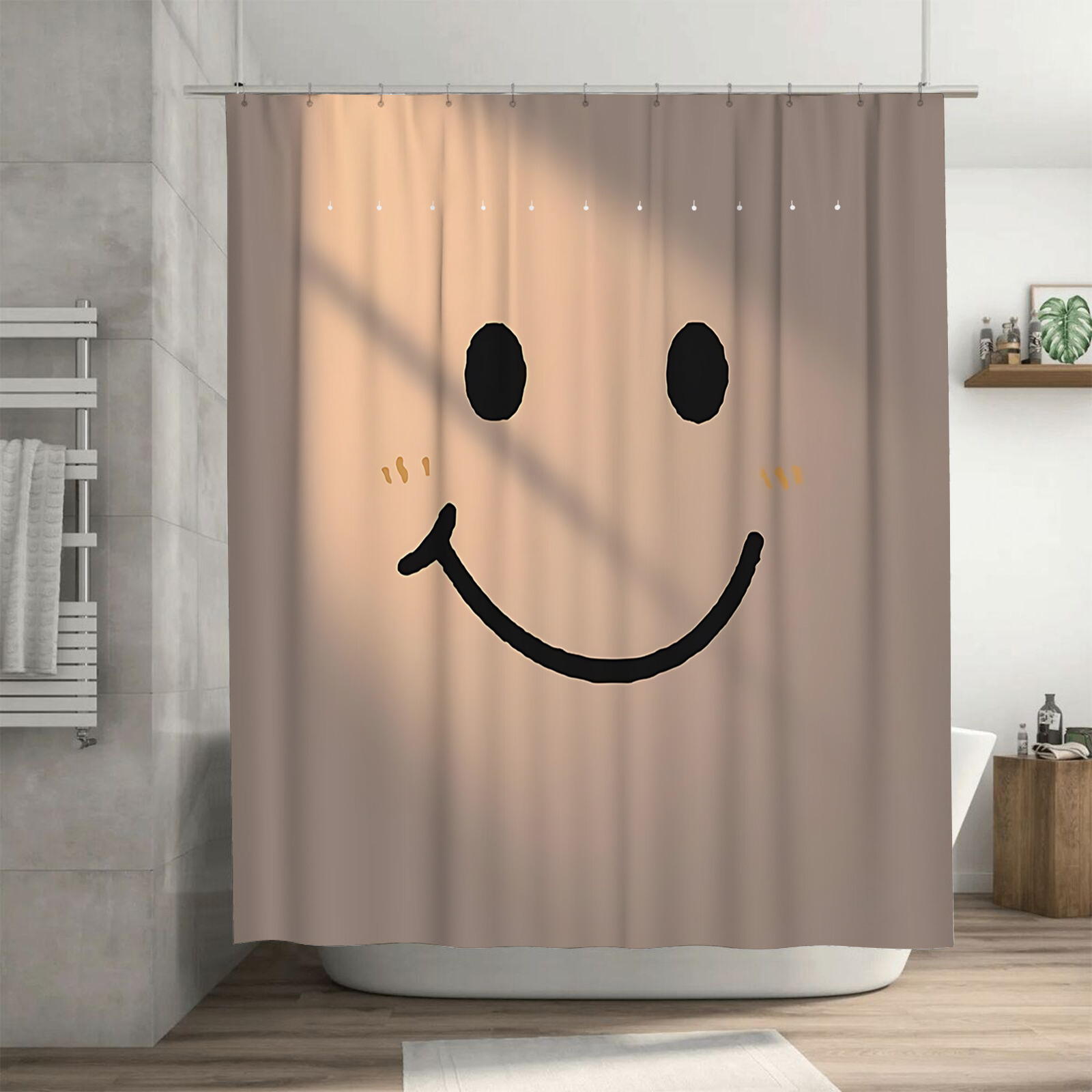 Cute Smile Face Design Shower  - Home Bathroom Upgrades review and price
