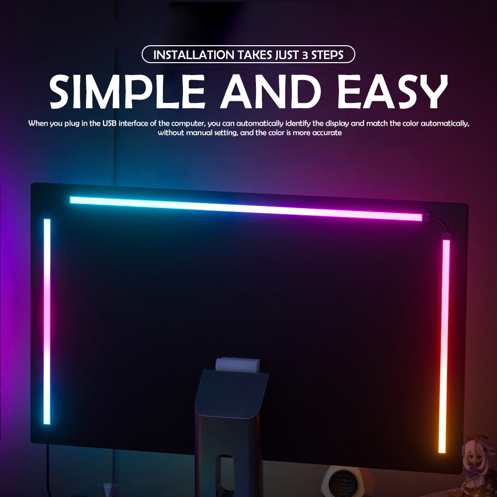 RGB Gaming Lights Strip Monito - Philips Bulb Hue review and price