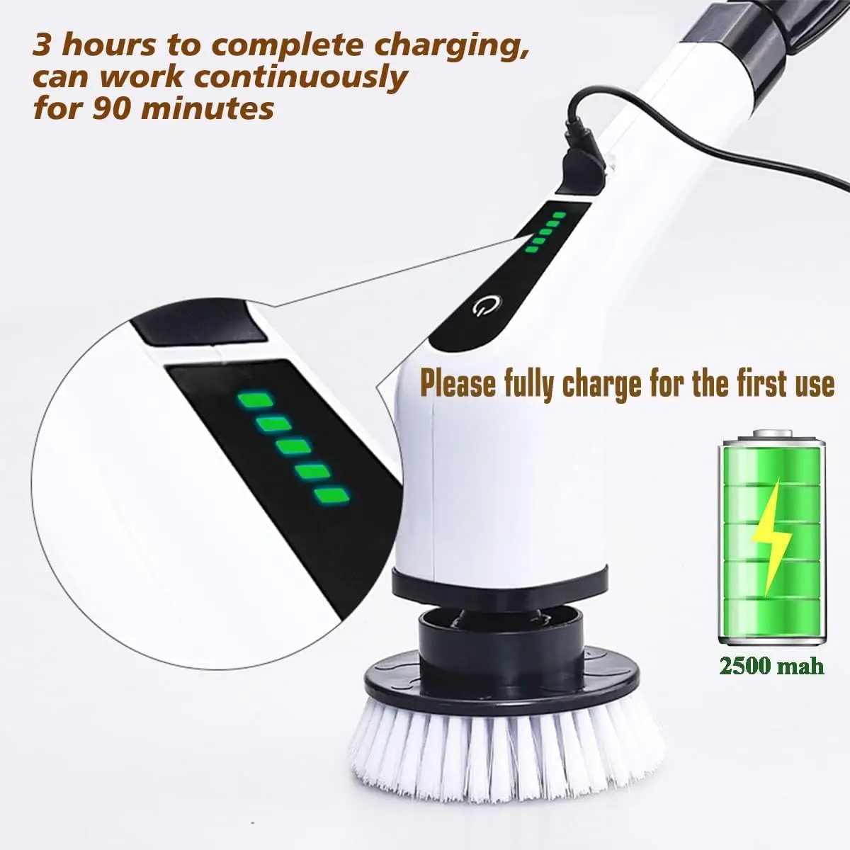 Cordless Multifunctional Elect - Home Bathroom Cleaning Machine review and price