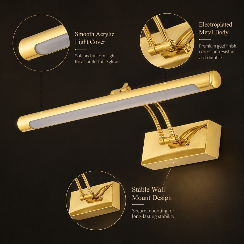 40cm 55cm 70cm Vintage LED Van - Home Bathroom Cabinets review and price