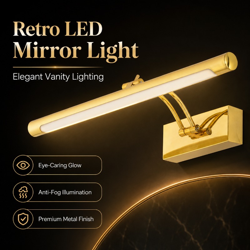 40cm 55cm 70cm Vintage LED Van - Home Bathroom Cabinets review and price
