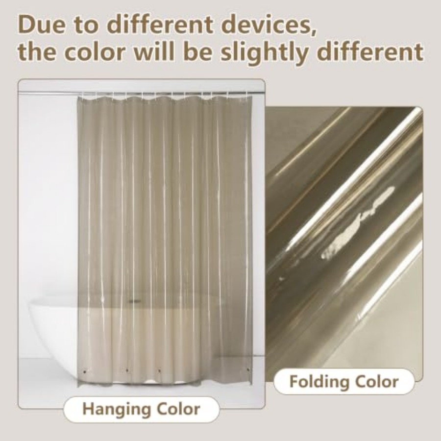 Waterproof Brown Plastic Showe - Shower Curtain Liner review and price