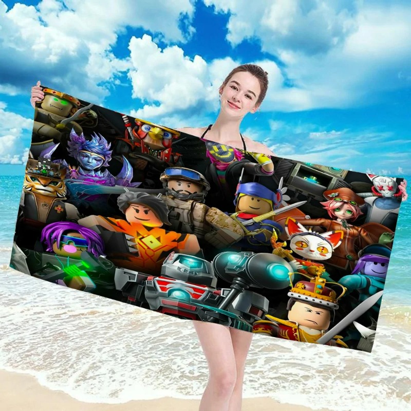 ROBLOXS Figure Bath Towels for - Home Bathroom With Sauna review and price