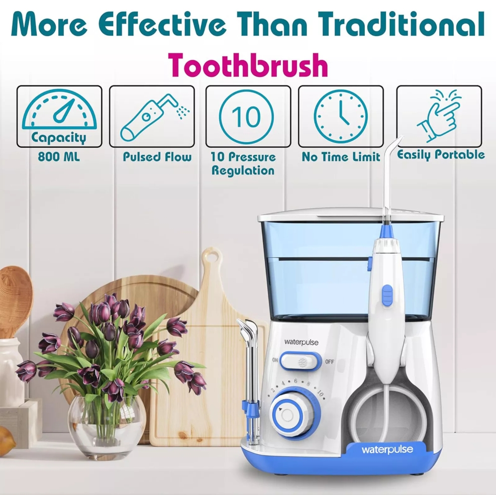 Waterpulse V300 800ml Electric - Home Bathroom Cleaning Machine review and price