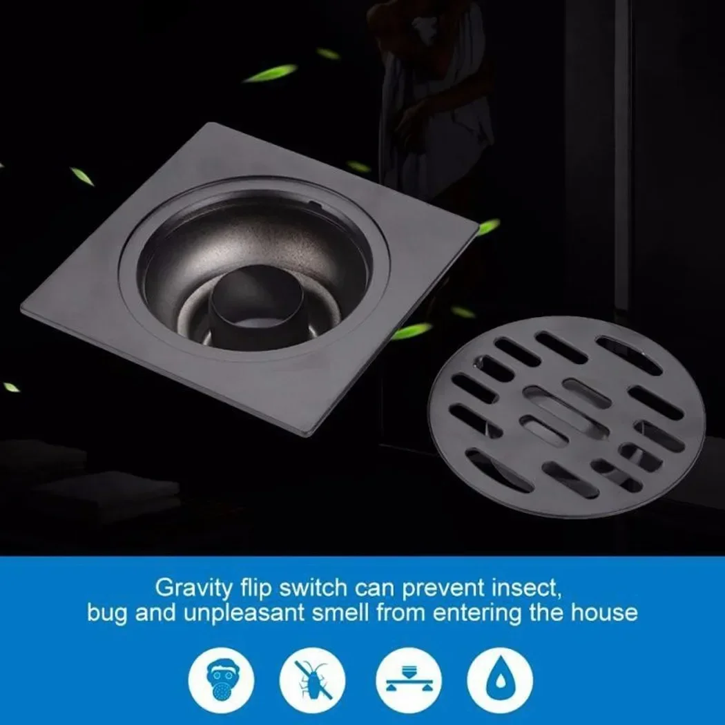 Shower Floor Drain Stainless S - Home Hardware Bathroom Accessories review and price