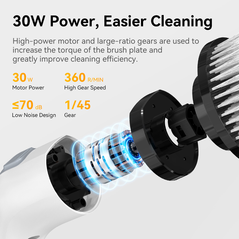 Electric Cleaning Brush Cordle - Home Bathroom Cleaning Machine review and price