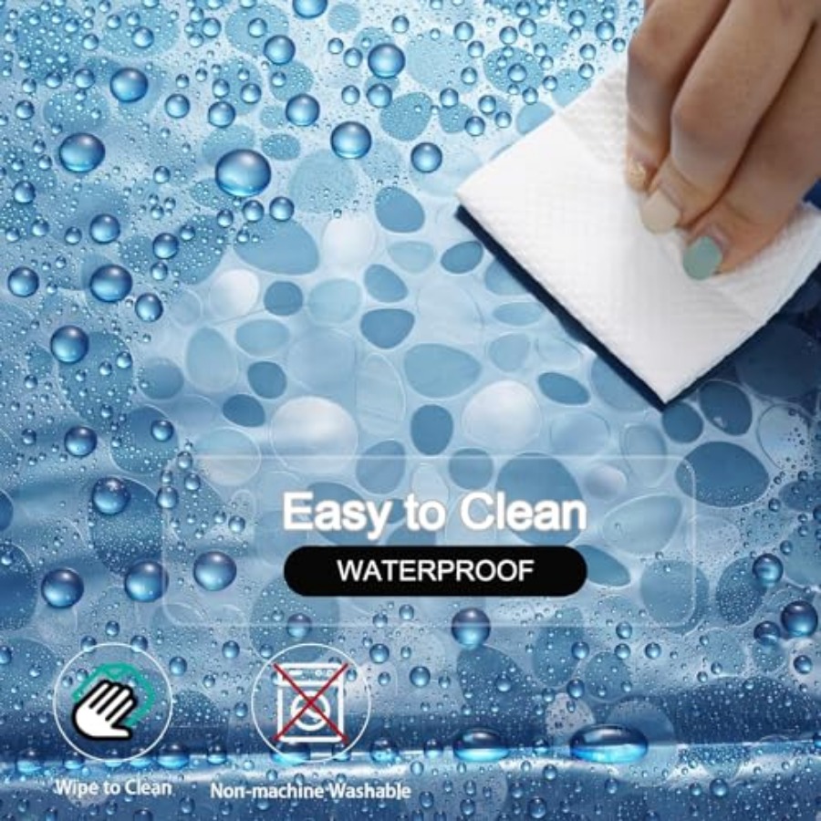Shower Curtain Liner, 100% Wat - Shower Curtain Liner review and price