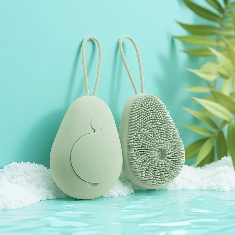 1pc Silicone Body Scrubber Exf - Home Bathroom Cleaning Machine review and price