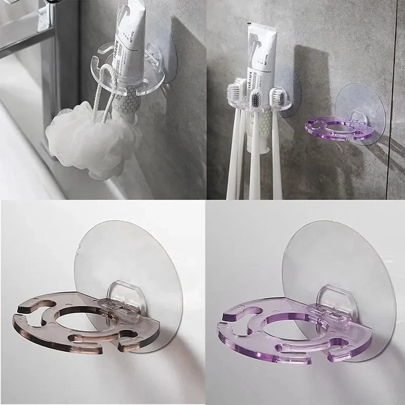 1/3pcs Self-adhesive Wall Moun - Home Bathroom Shelf review and price