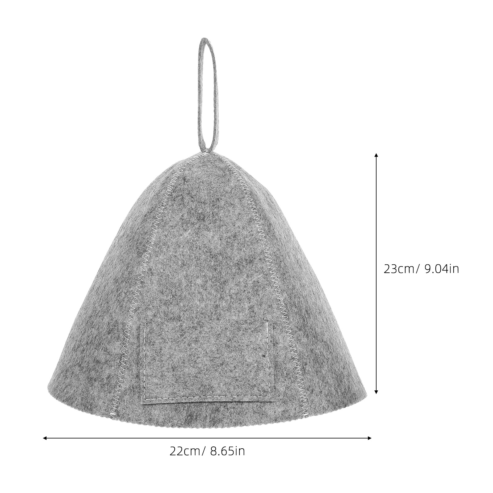2Pcs Felt Sauna Hat Vaporarium - Home Bathroom With Sauna review and price