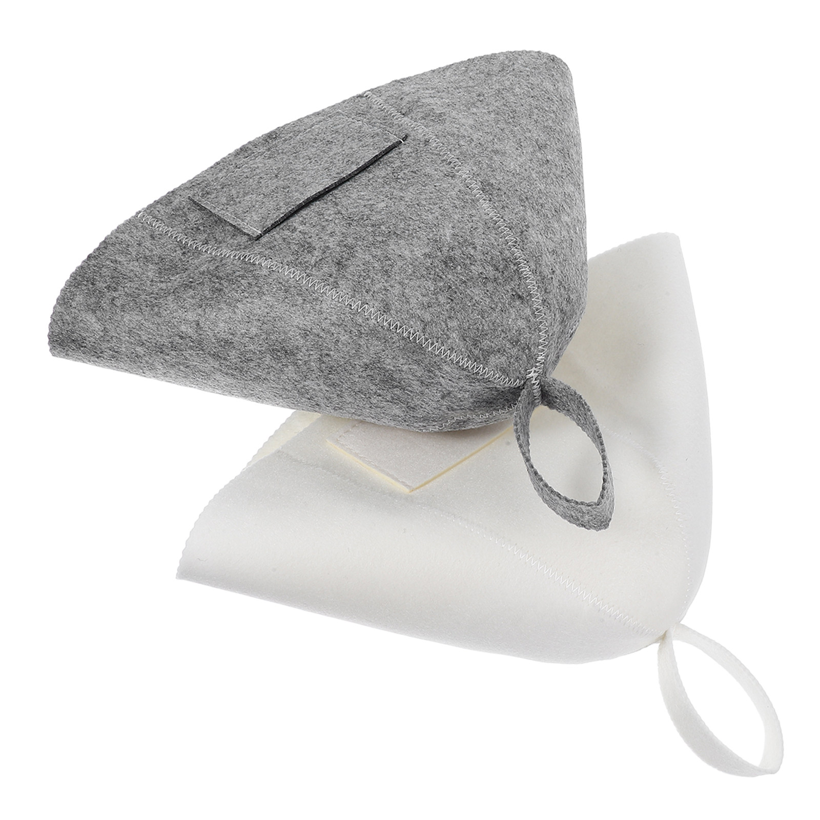 2Pcs Felt Sauna Hat Vaporarium - Home Bathroom With Sauna review and price