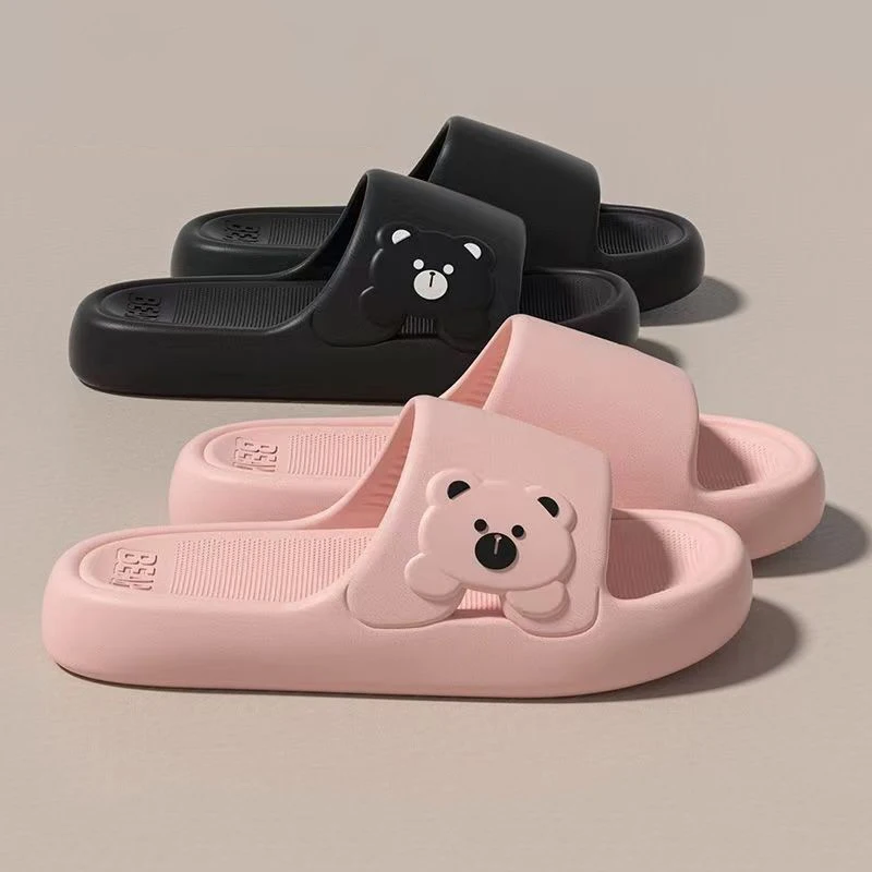 Slippers Bathroom Cartoon Bear - Home Bath review and price