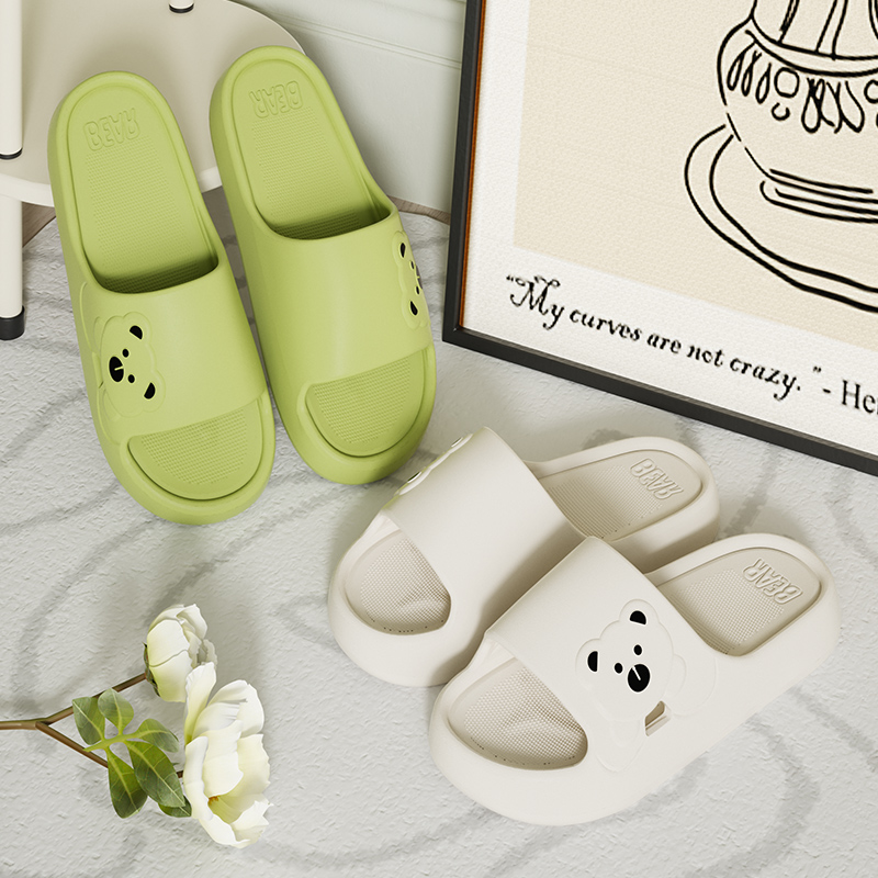 Slippers Bathroom Cartoon Bear - Home Bath review and price