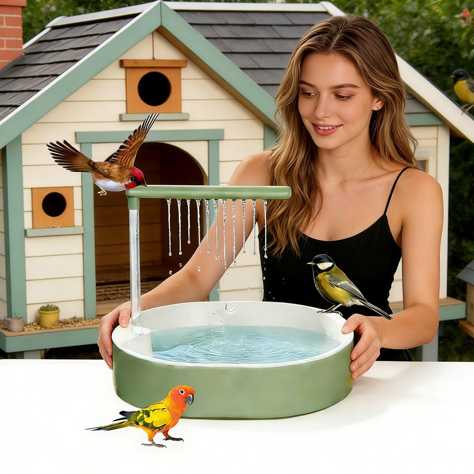 Parrot Bath Bird Cage Fountain - Home Bath review and price