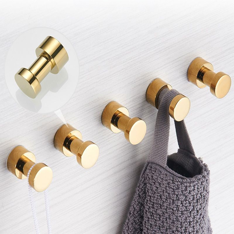 2/3/4/5pcs Brass Robe Hooks Ru - Home Creation Bathroom review and price