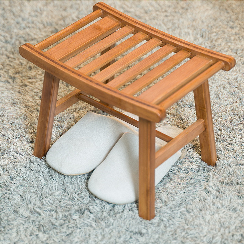 1PC Bamboo Shower Bench Non Sl - Home Bathroom With Sauna review and price