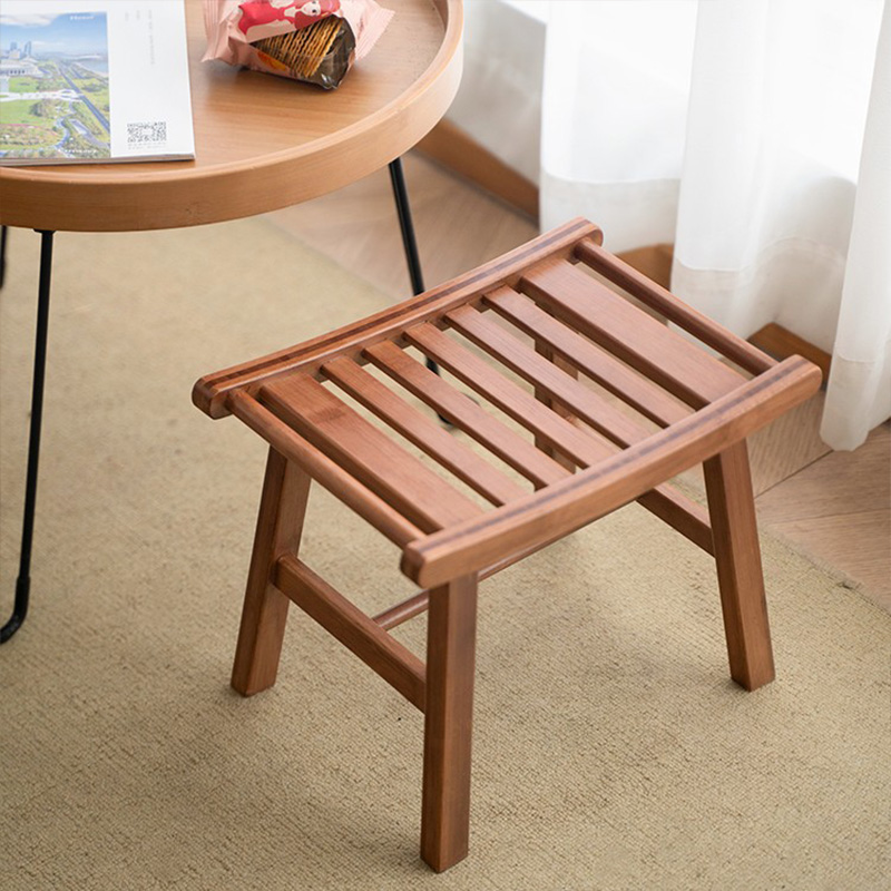 1PC Bamboo Shower Bench Non Sl - Home Bathroom With Sauna review and price