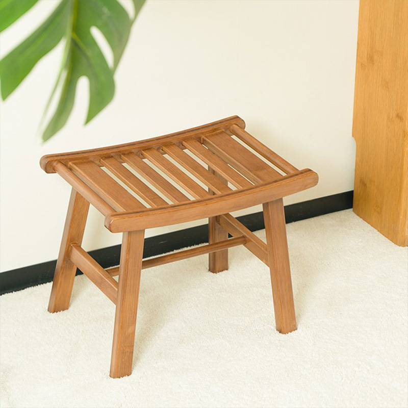 1PC Bamboo Shower Bench Non Sl - Home Bathroom With Sauna review and price